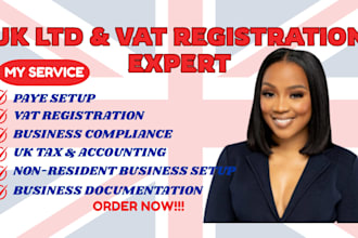 do UK vat registration, vat return filing and hmrc compliance