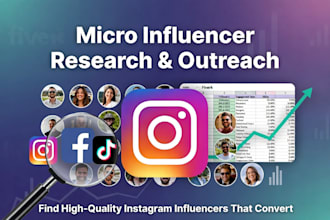 find and research high quality micro influencers on instagram for your brand