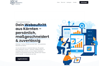 build a professional website for your small business