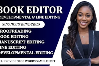 do professional book editing proofreading and developmental