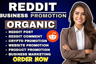 do reddit seo post and comment thread brand mention business website promotion