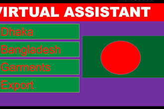 work as a VA from dhaka, bangladesh