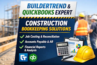 be your buildertrend construction bookkeeper and qbo expert