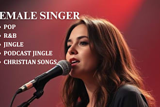 do podcast jingle intro, outro, rap jingle, gospel jingle, podcast radio jingle