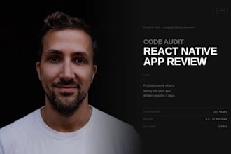 audit your react native app and tell you whats wrong