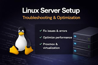 setup troubleshoot and optimize your linux server