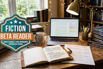 be your professional beta reader for fiction