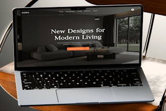 design modern squarespace website, redesign and develop SEO optimized site