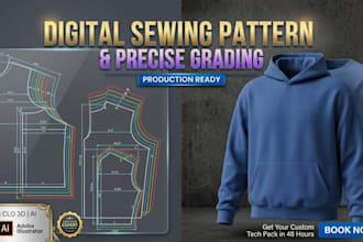 expert sewing patterns and fashion designer for clothing