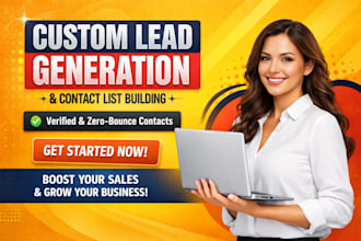provide top notch amazon best seller leads and ecommerce store leads generation