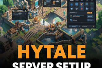 setup and configure your hytale server with mods and features, hytale server