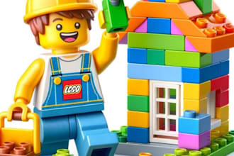 design custom lego toy, mini figure or set with 3d model for your idea