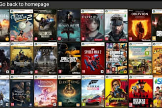 design game key art, promotional art, store visuals games banners