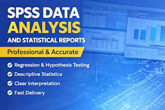 spss data analysis and reports
