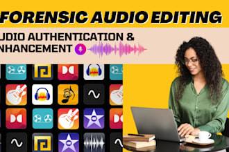 do forensic audio cleanup detect background voice and enhance any audio