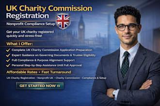 uk charity commission registration nonprofit compliance setup
