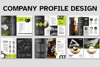 design property development brochure company profile for real estate brokers