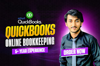 provide bookkeeping, quickbooks setup, and quickbooks cleanup services