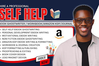 write self help ebook, amazon KDP book, personal development, self help journal