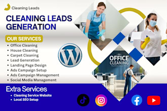 lawn care house office cleaning leads commercial cleaning janitor leads