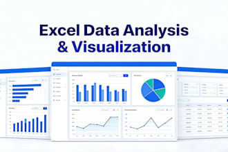 excel data analysis, visualization and charts