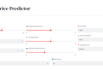 build machine learning models and streamlit dashboards in python