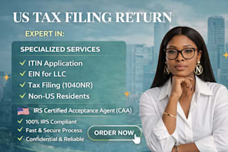 do your itin number as an irs caa