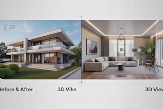 do 3d architecture interior design 3d exterior design, 3d visualization