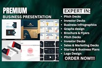 design a business presentation for your meetings on canva PPT prezi keynote