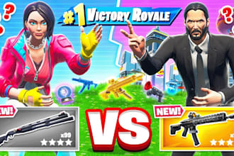 create you a professional fortnite map thumbnail