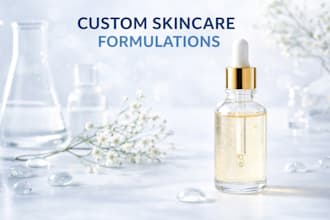 create custom skincare formulations for your brand