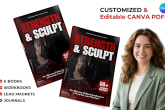 design professional ebooks, workbooks for coaches
