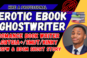 write custom fiction romance, short story, nsfw, bdsm and erotic stories