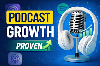 do organic podcast promotion for apple podcast and spotify