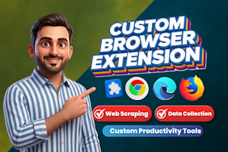 create custom chrome extension or script