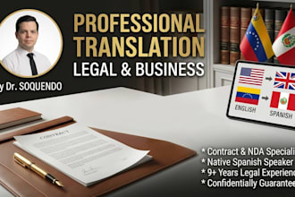 professionally translate your legal and business documents