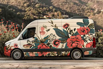 professional vehicle wrap design, car wrap
