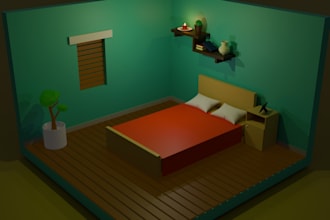 make 3d objects on blender