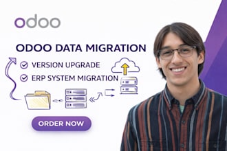do odoo data migration, version upgrade and erp system migration