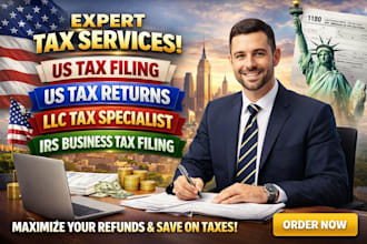do us tax filling, us tax returns, llc tax and irs tax filing for business