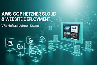 setup AWS gcp hetzner cloud vps and website deployment