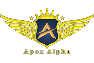 design a luxury 3d gold metallic logo for you