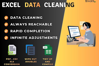 clean format, merge, split excel data