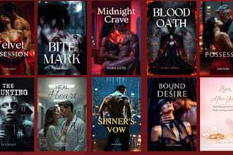 design fanatsy book cover romance book cover and ebook cover design