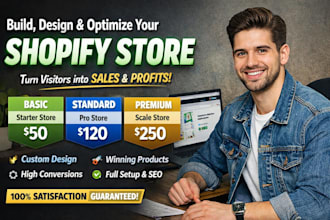 design redesign shopify store shopify dropshipping website high converting store