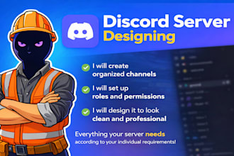 design you a custom discord server