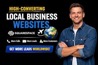 do squarespace website design electrician plumber squarespace website design