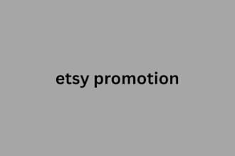 do etsy promotion for sales