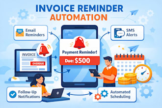 automate invoice reminder emails from excel or google sheets