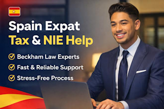 handle spain expat tax, beckham law and nie application